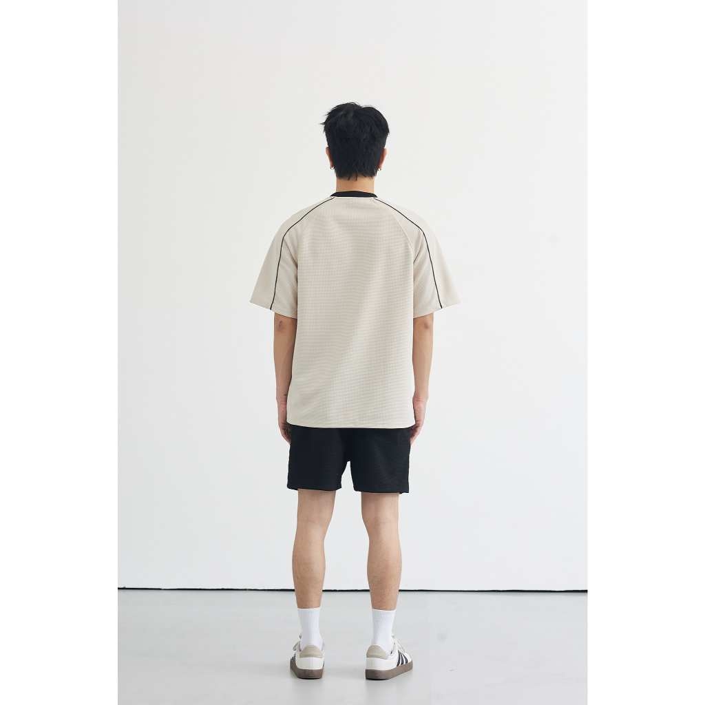Combo Set Bộ INSOMNIA Unisex Áo Thun Waffle + Quần Short Waffle CB003