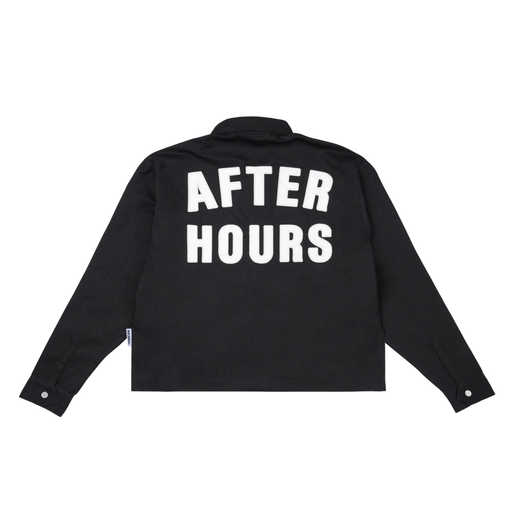 Áo Jacket Form Boxy Thêu Đắp After Hours INSOMNIA Unisex - TS043
