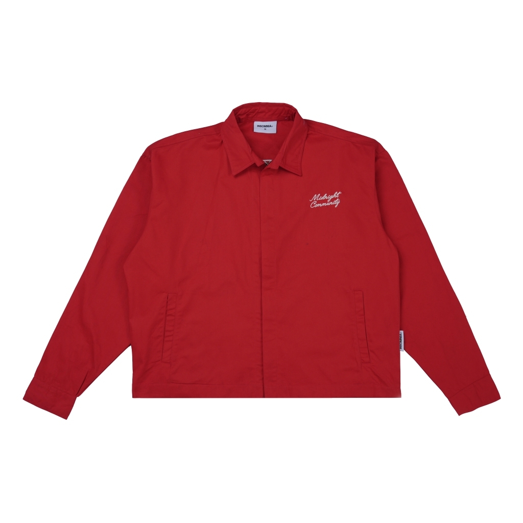 Áo Jacket Form Boxy Thêu Đắp After Hours INSOMNIA Unisex - TS043