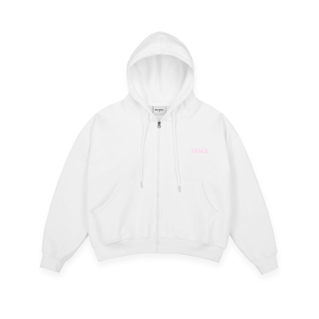 Áo Khoác Hoodie Zip Big Heart INSOMNIA Form Boxy Chất Nỉ Bông Cao Cấp - HD009