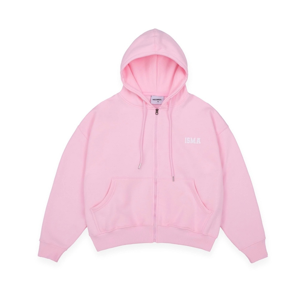 Áo Khoác Hoodie Zip Big Heart INSOMNIA Form Boxy Chất Nỉ Bông Cao Cấp - HD009