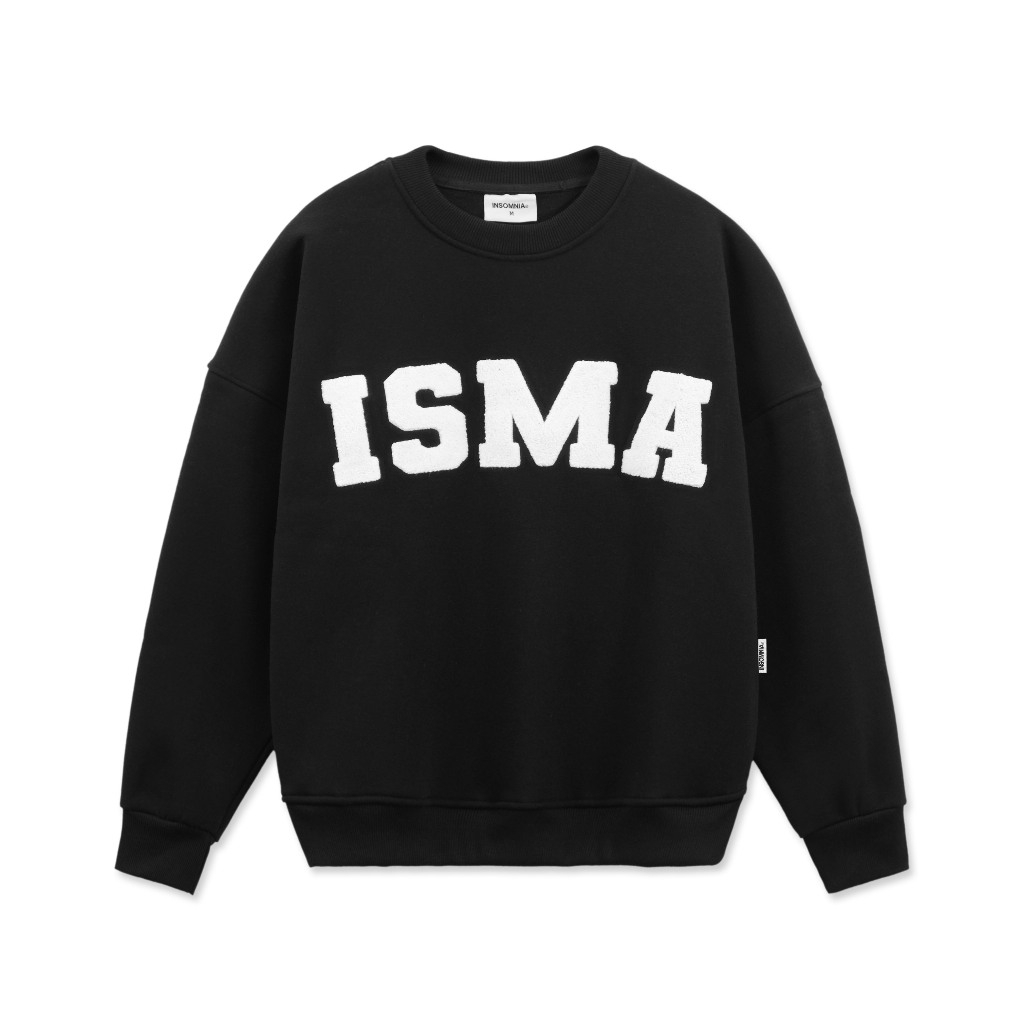 Áo Nỉ Sweater Thêu Xù INSOMNIA Form Boxy Chất Nỉ Bông Nam Nữ Unisex - HD006