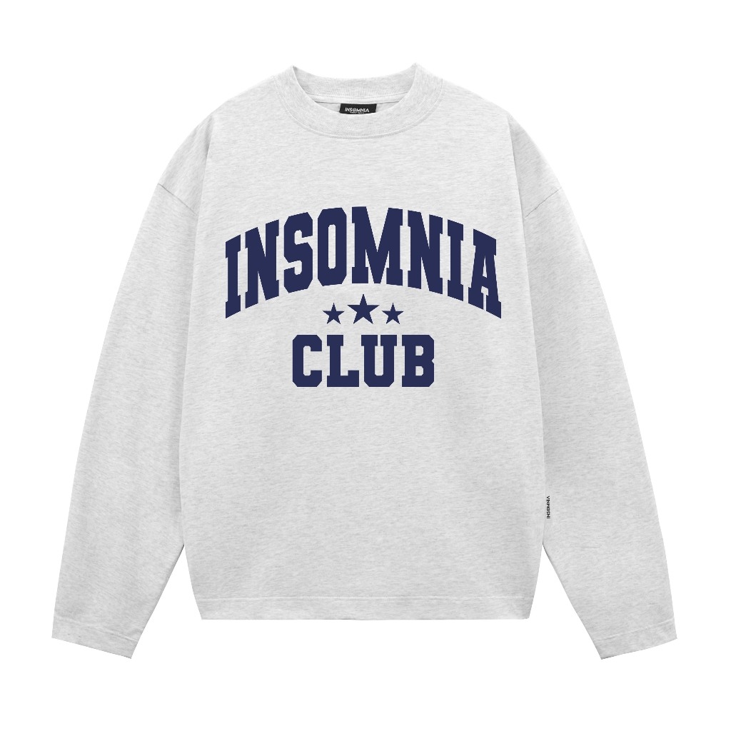 Áo Thun Dài Tay INSOMNIA Cotton Form Rộng Unisex Local Brand - TS034