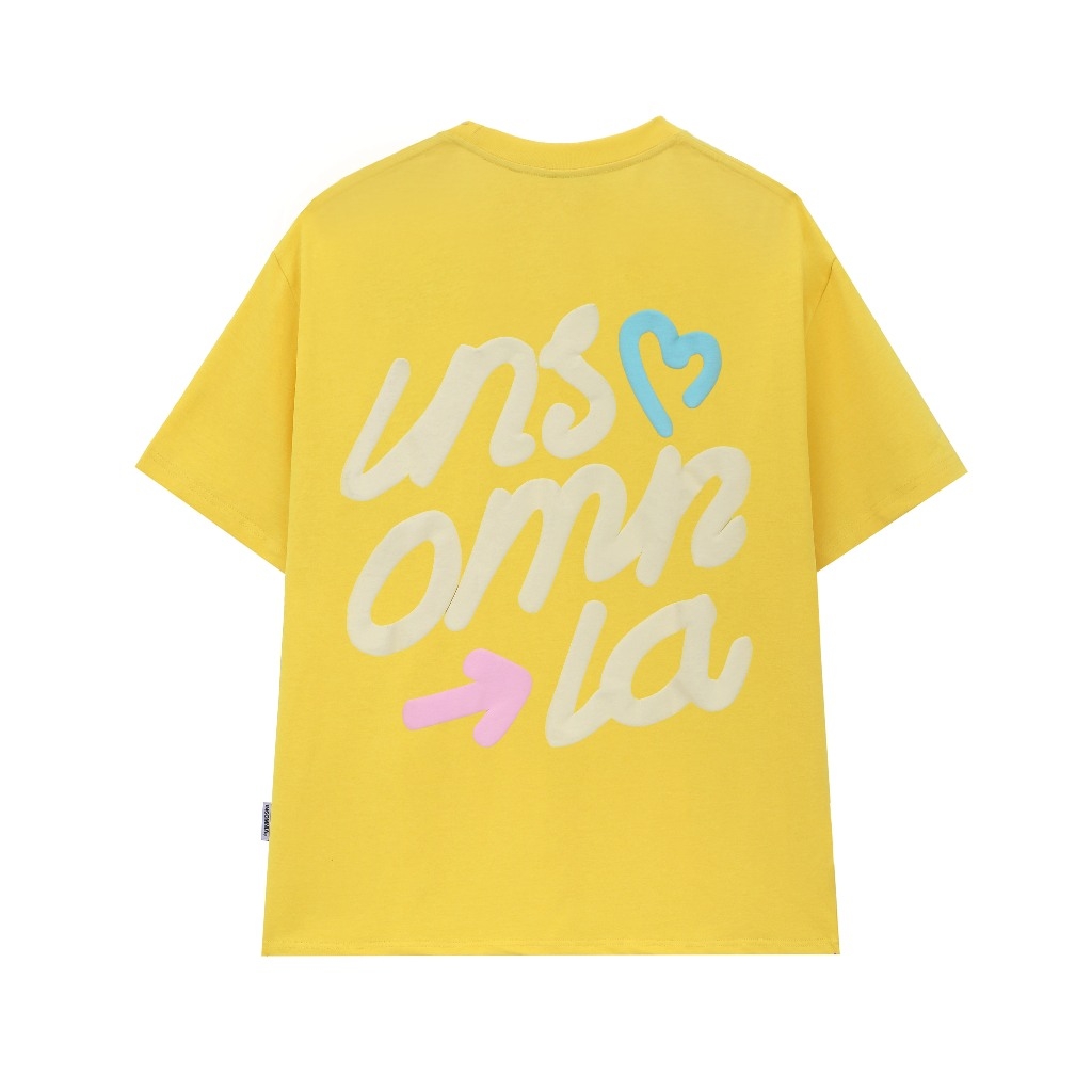 Áo Thun Oversize 280GSM In Phồng Ver 1 INSOMNIA Unisex Local Brand - TS039
