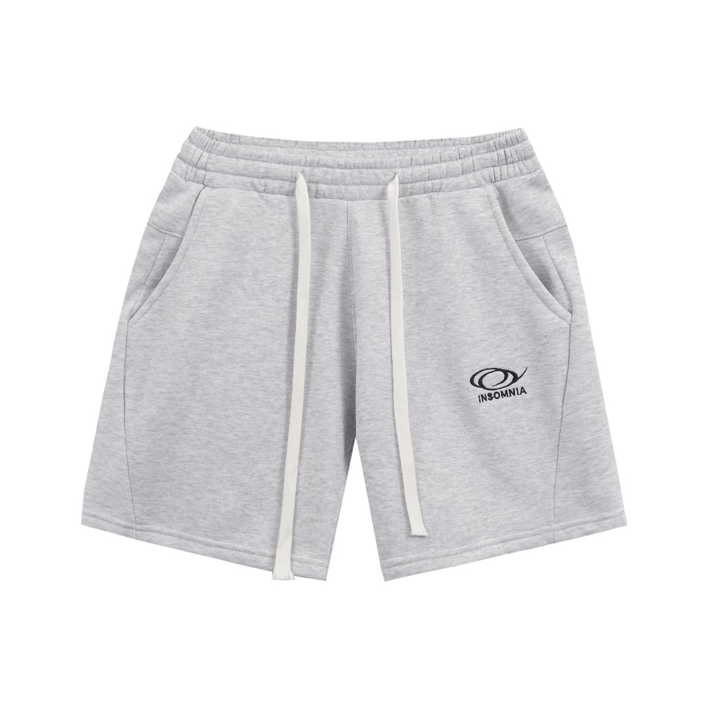 Quần Short Logo Thêu INSOMNIA Chất Nỉ Bông Dày Dặn Form Rộng Unisex - PS015