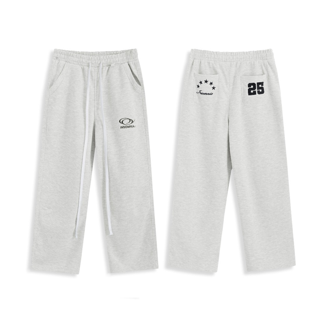 Quần Dài Nỉ 2 Da Form Rộng INSOMNIA Unisex - PS016