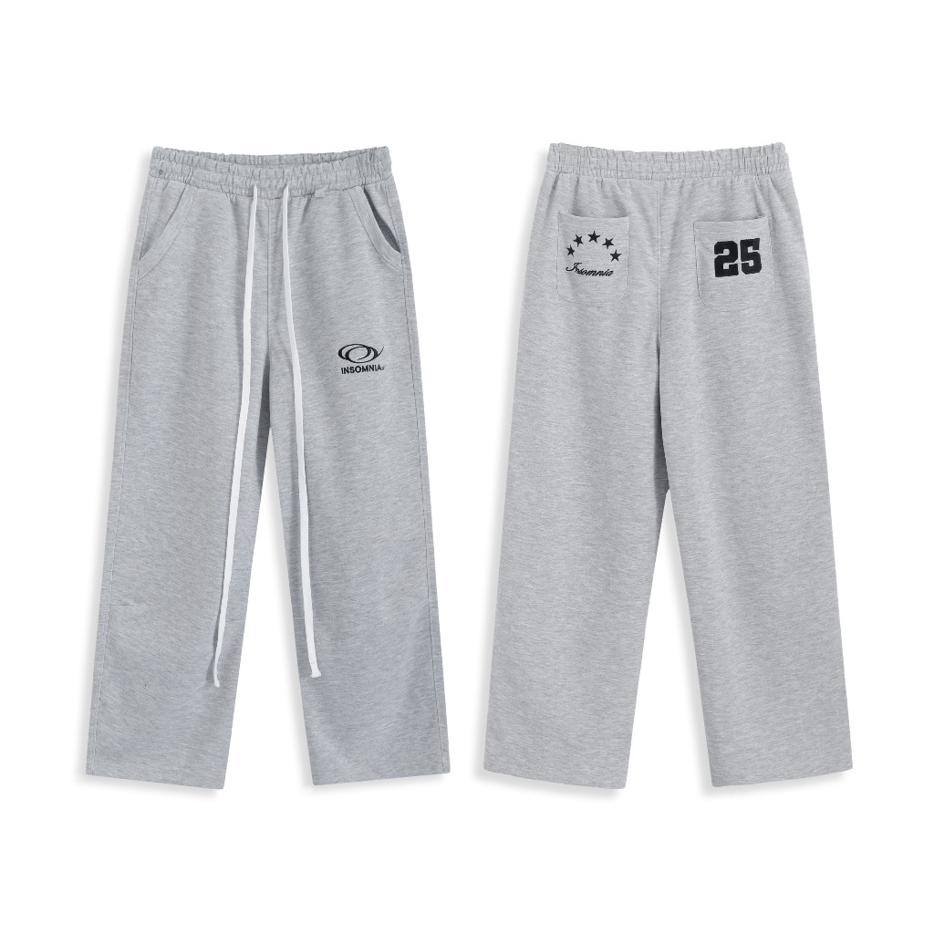 Quần Dài Nỉ 2 Da Form Rộng INSOMNIA Unisex - PS016