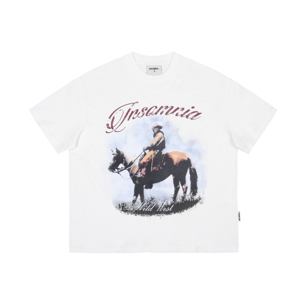 [NEW ARRIVAL] Áo Thun Boxy Cowboy INSOMNIA Local Brand Unisex - TS054