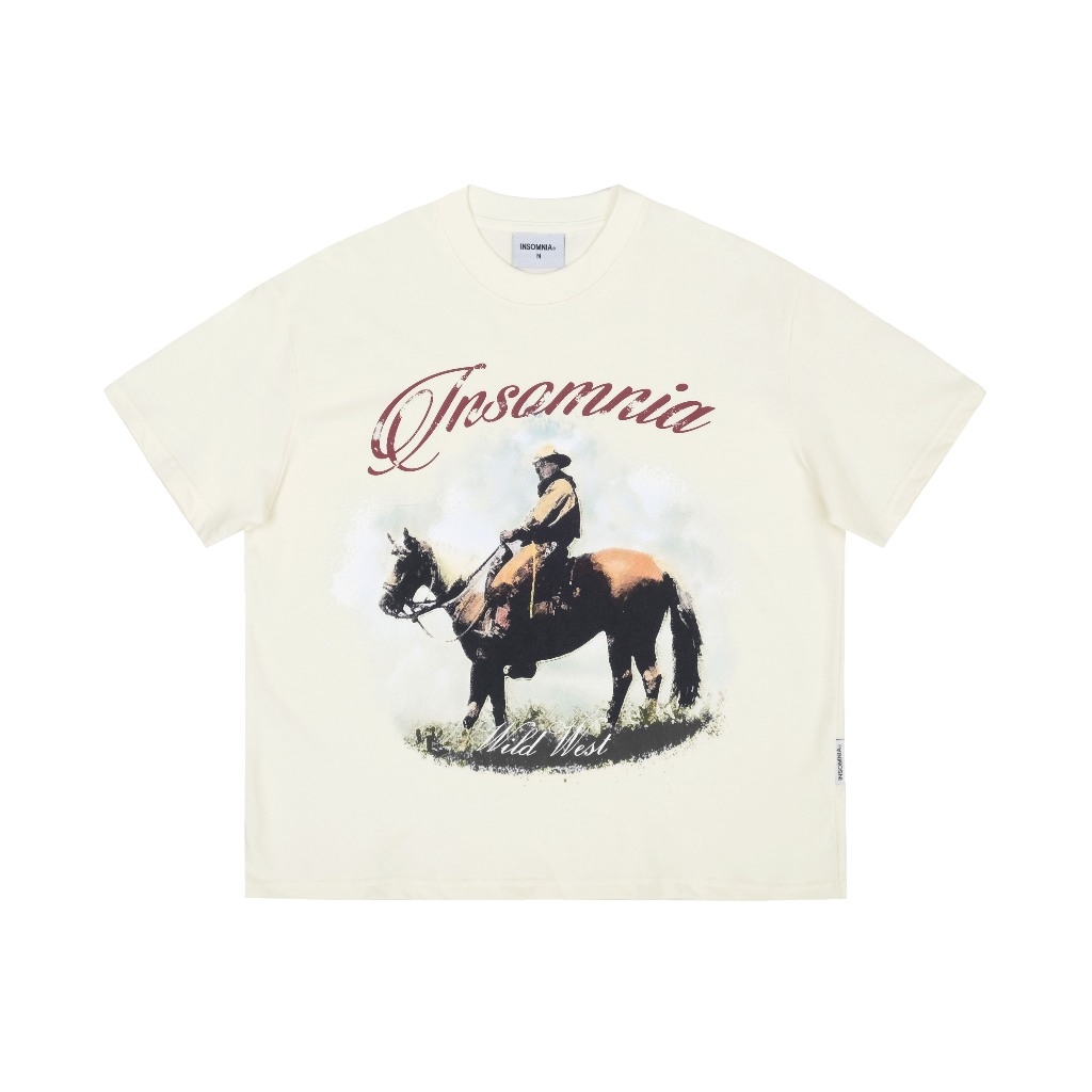 [NEW ARRIVAL] Áo Thun Boxy Cowboy INSOMNIA Local Brand Unisex - TS054