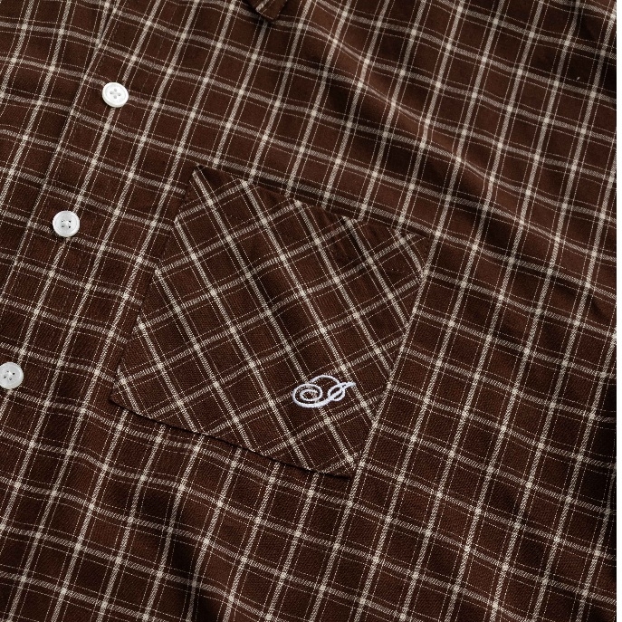 Áo Sơ Mi Caro Thêu Form Boxy Nam Nữ Unisex INSOMNIA - TS056