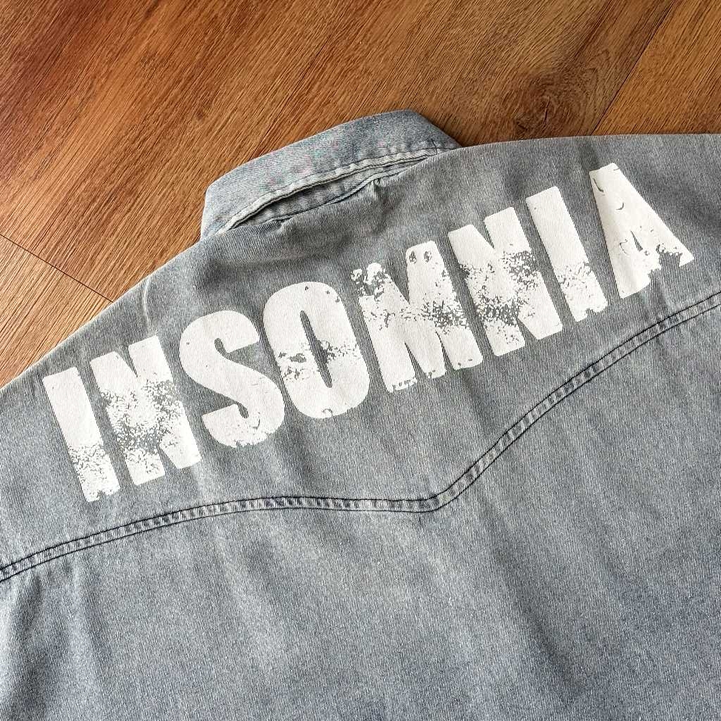 [NEW ARRIVAL] Áo Sơ Mi Denim Wash Form Boxy INSOMNIA CLUB - TS070