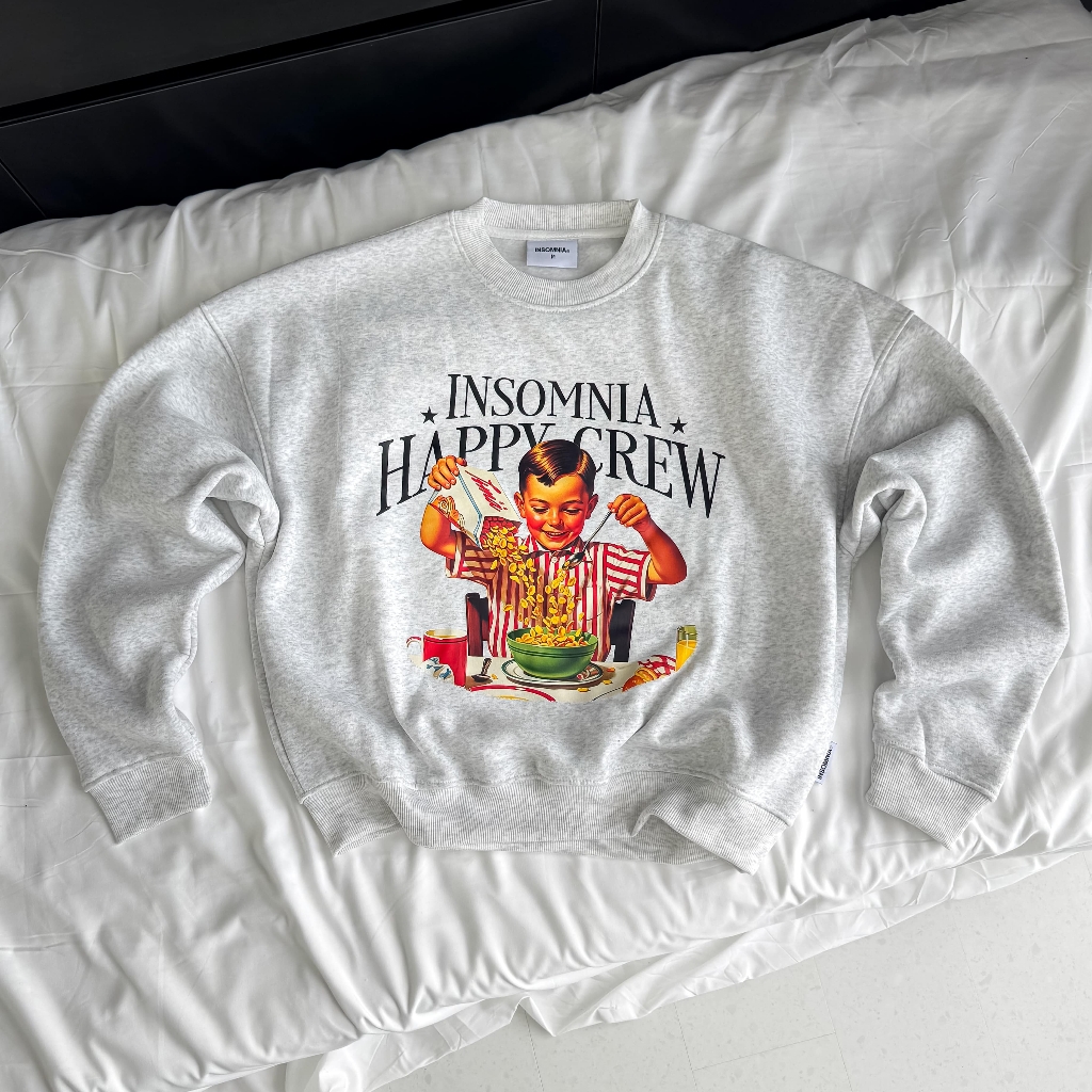 [NEW COLLECTION] Áo Nỉ Bông Sweater Holidays Form Boxy Unisex - HD013