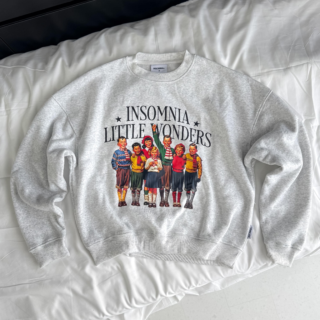 [NEW COLLECTION] Áo Nỉ Bông Sweater Holidays Form Boxy Unisex - HD013