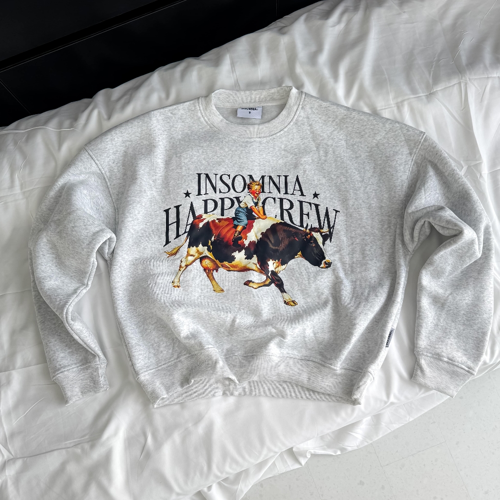 [NEW COLLECTION] Áo Nỉ Bông Sweater Holidays Form Boxy Unisex - HD013