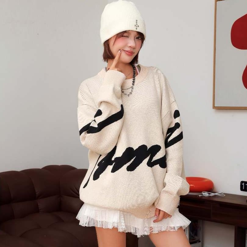 [NEW COLOR] Áo Len Dệt Tay Dài Long Sleeve INSOMNIA Form Boxy - HD014