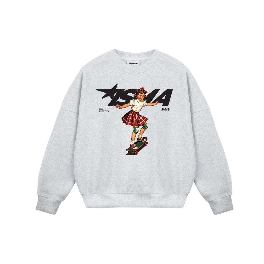 [NEW COLLECTION] Áo Nỉ Bông Sweater Holidays Form Boxy Unisex - HD013