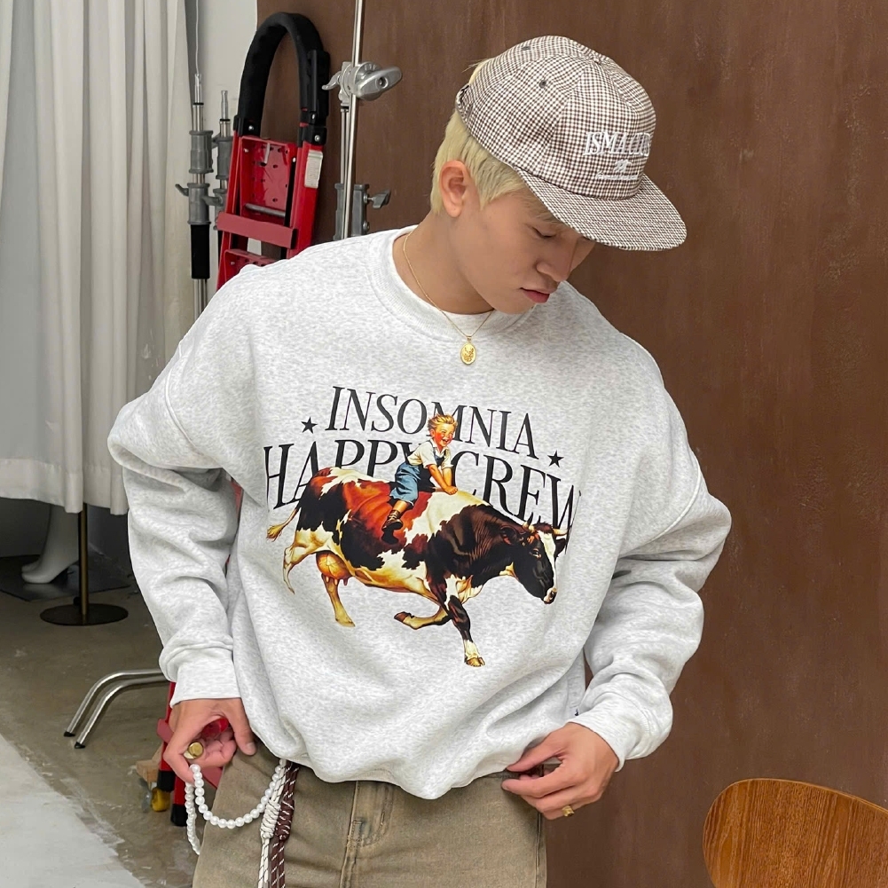 [NEW COLLECTION] Áo Nỉ Bông Sweater Holidays Form Boxy Unisex - HD013