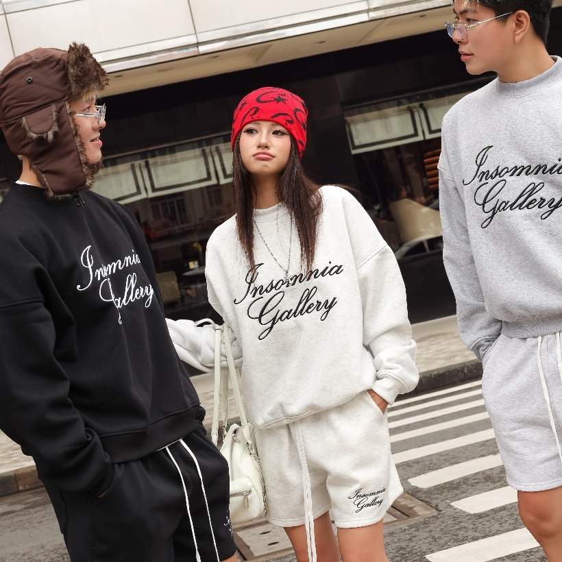 [NEW ARRIVAL] Quần Short Nỉ Bông INSOMNIA Gallery Form Ngắn Trên Gối Unisex Local Brand - PS027
