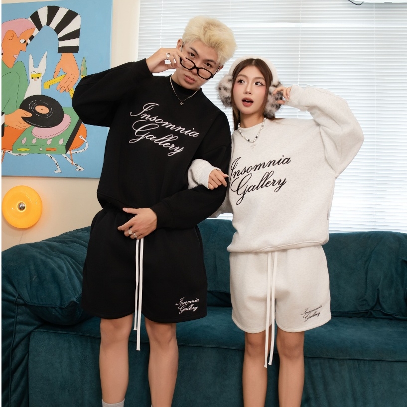 [NEW ARRIVAL] Quần Short Nỉ Bông INSOMNIA Gallery Form Ngắn Trên Gối Unisex Local Brand - PS027