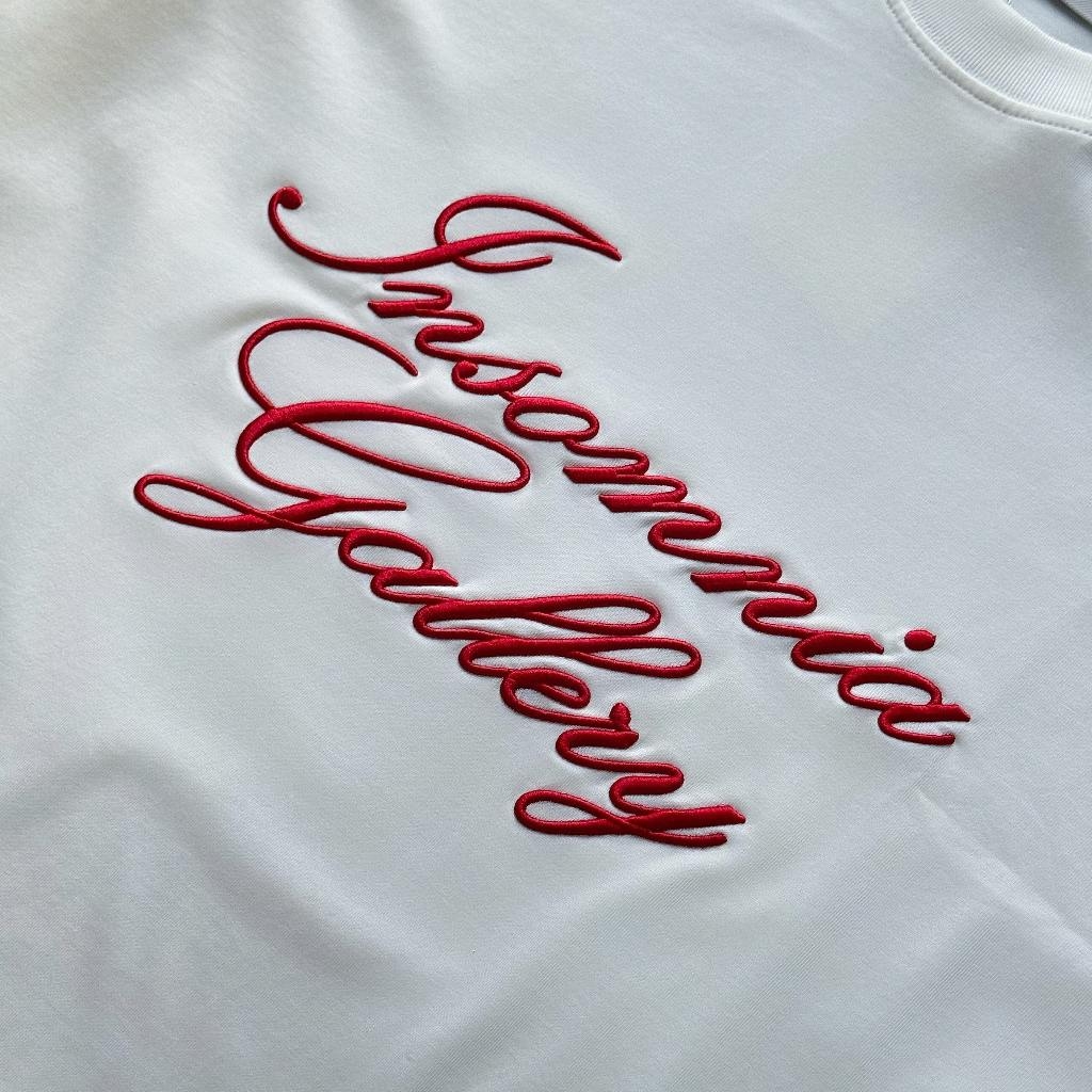 [NEW ARRIVAL] Áo Thun Tay Dài Long Sleeve Thêu 3D INSOMNIA Gallery Form Boxy - TS064
