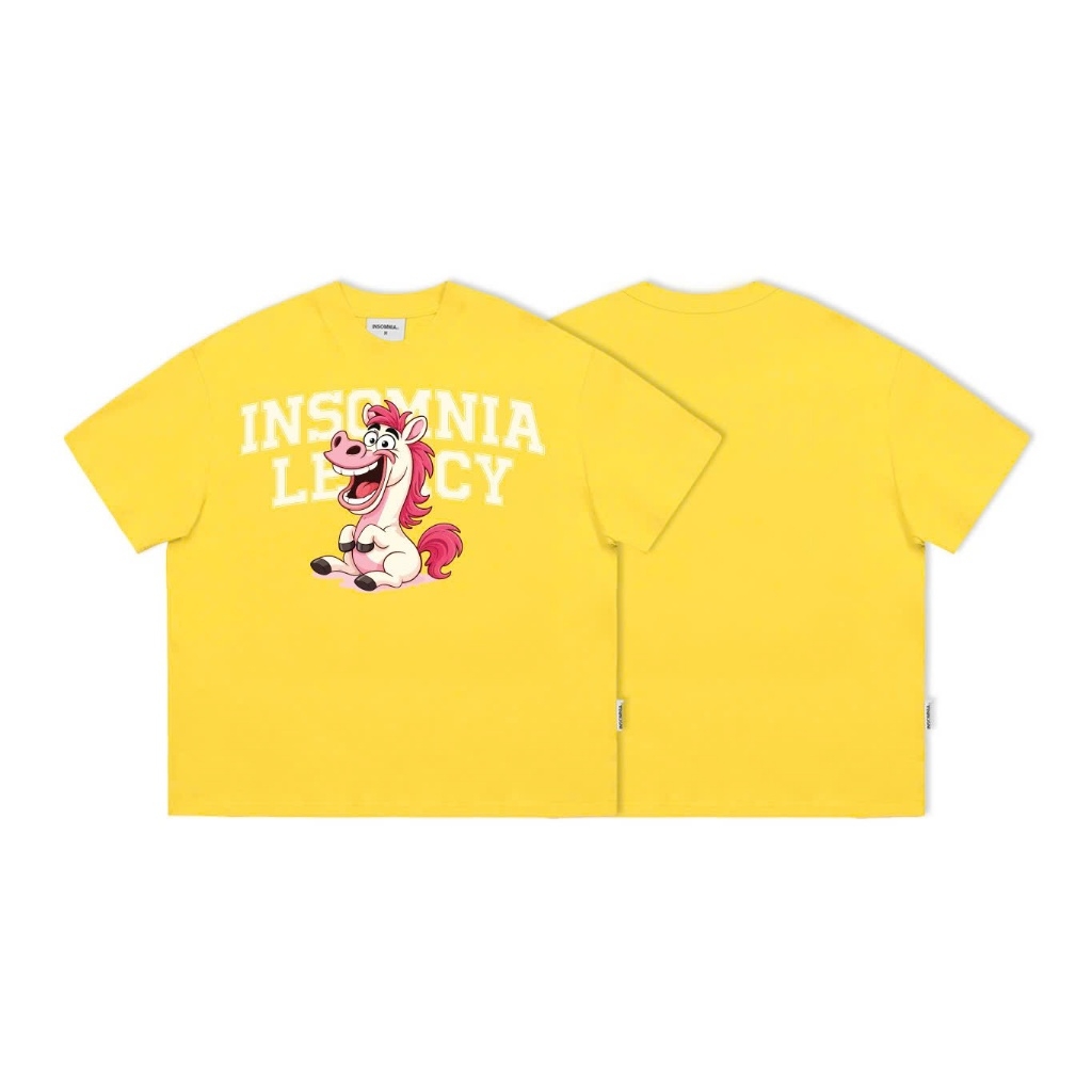 [NEW ARRIVAL] Áo Thun Boxy INSOMNIA LEGACY In Bính Ngọ Cotton Premium  - TS071