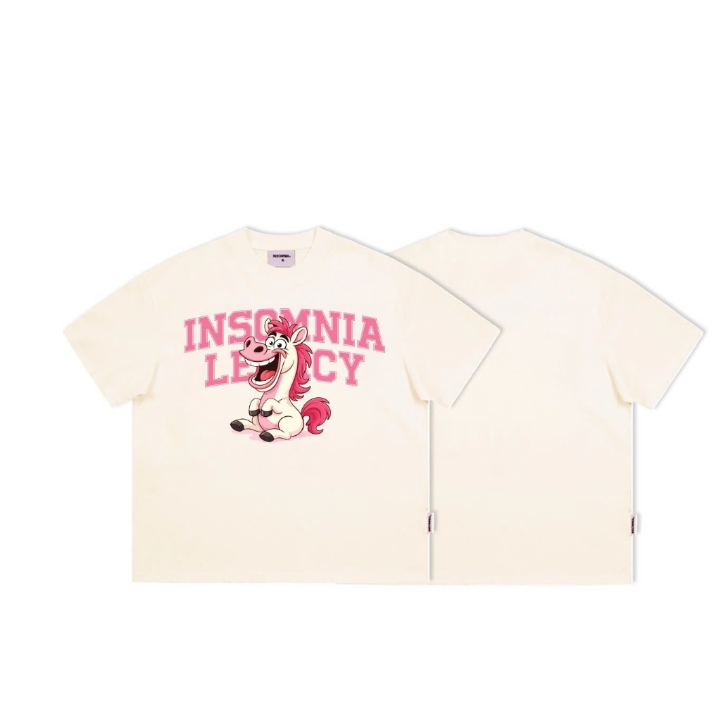 [NEW ARRIVAL] Áo Thun Boxy INSOMNIA LEGACY In Bính Ngọ Cotton Premium  - TS071