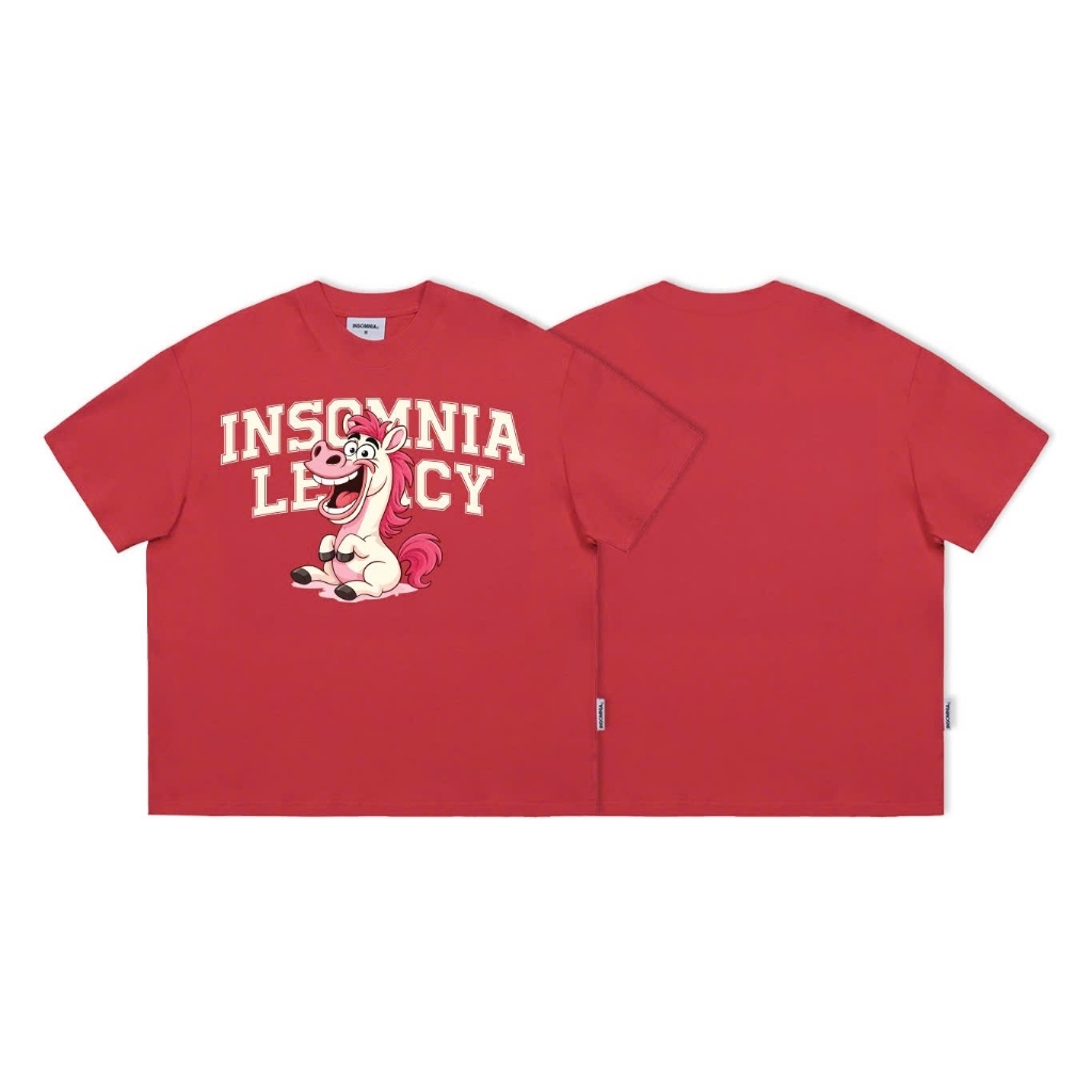 [NEW ARRIVAL] Áo Thun Boxy INSOMNIA LEGACY In Bính Ngọ Cotton Premium  - TS071