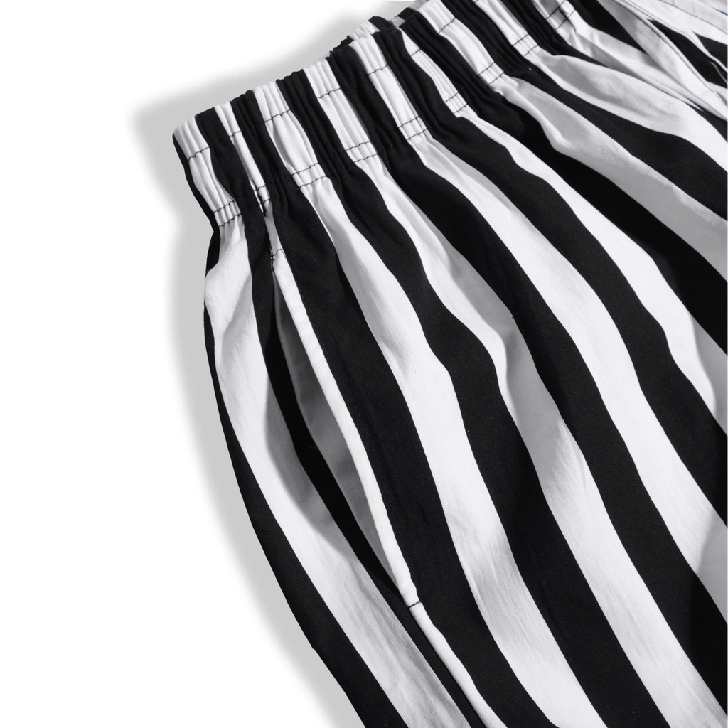 [BST HÈ 2026] Quần Short Sọc Đi Biển INSOMNIA Ống To Trên Gối Unisex - PS018