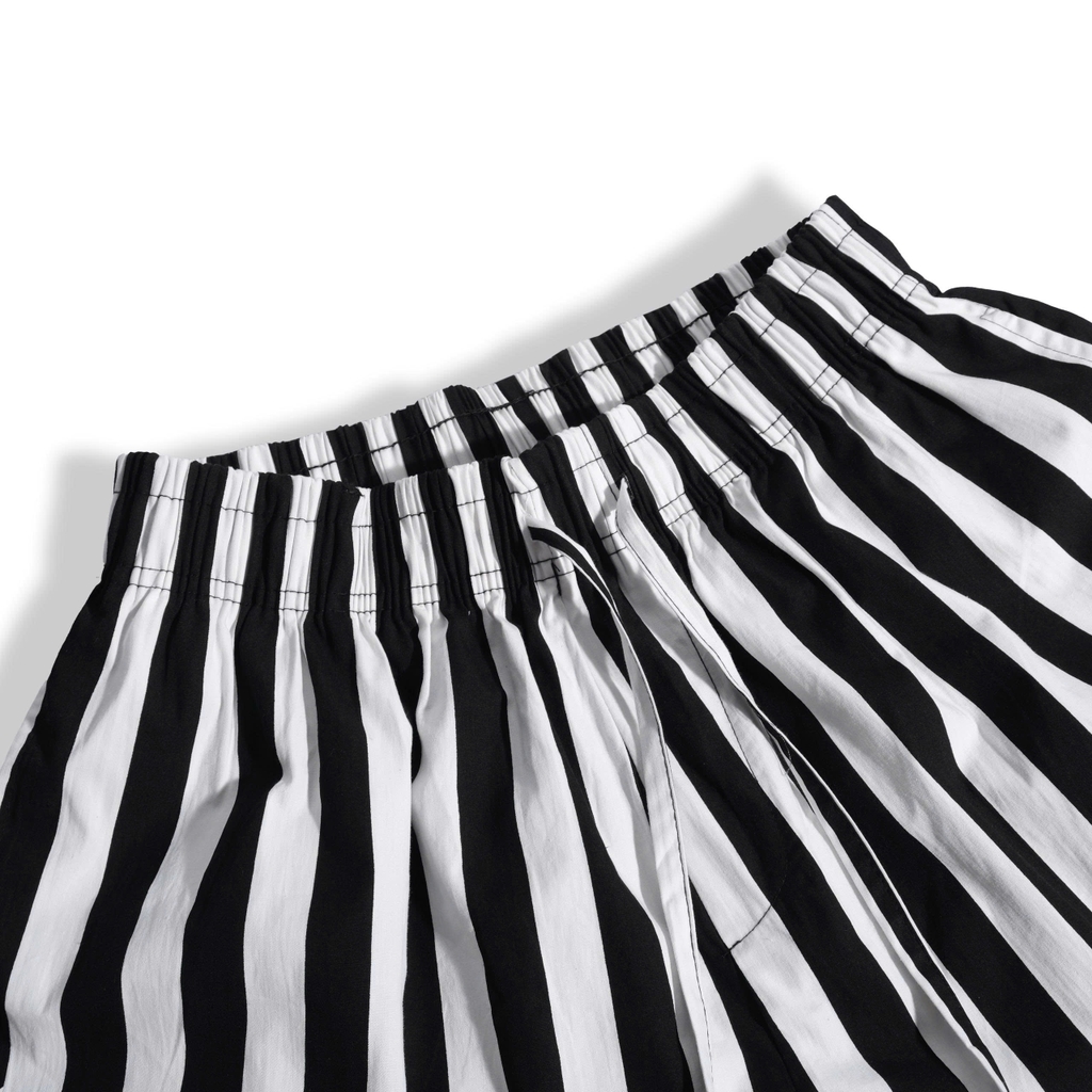 [BST HÈ 2026] Quần Short Sọc Đi Biển INSOMNIA Ống To Trên Gối Unisex - PS018