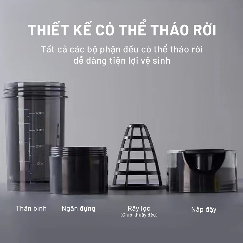 ASN SHAKER - BÌNH LẮC WHEY