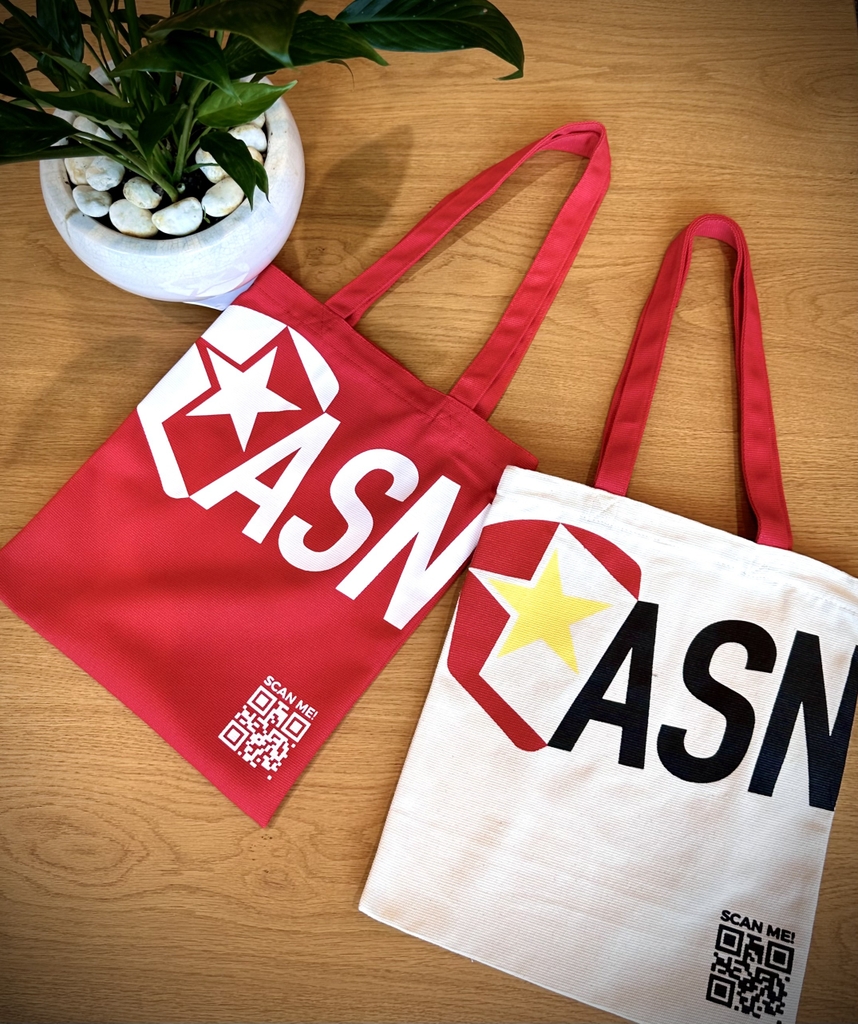 TÚI TOTE CANVAS ASN