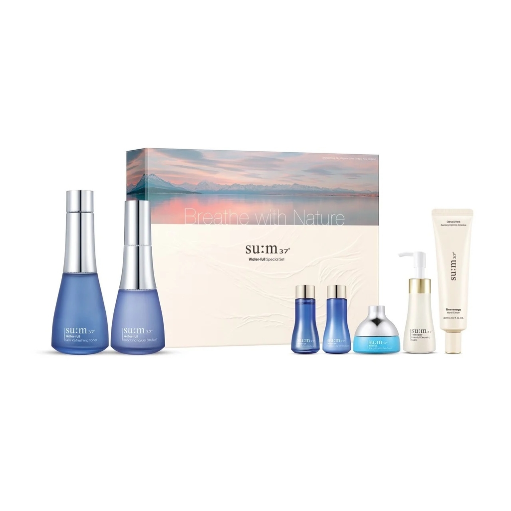 Bộ dưỡng da cấp nước Sum37 Water-full Special 2 PCS