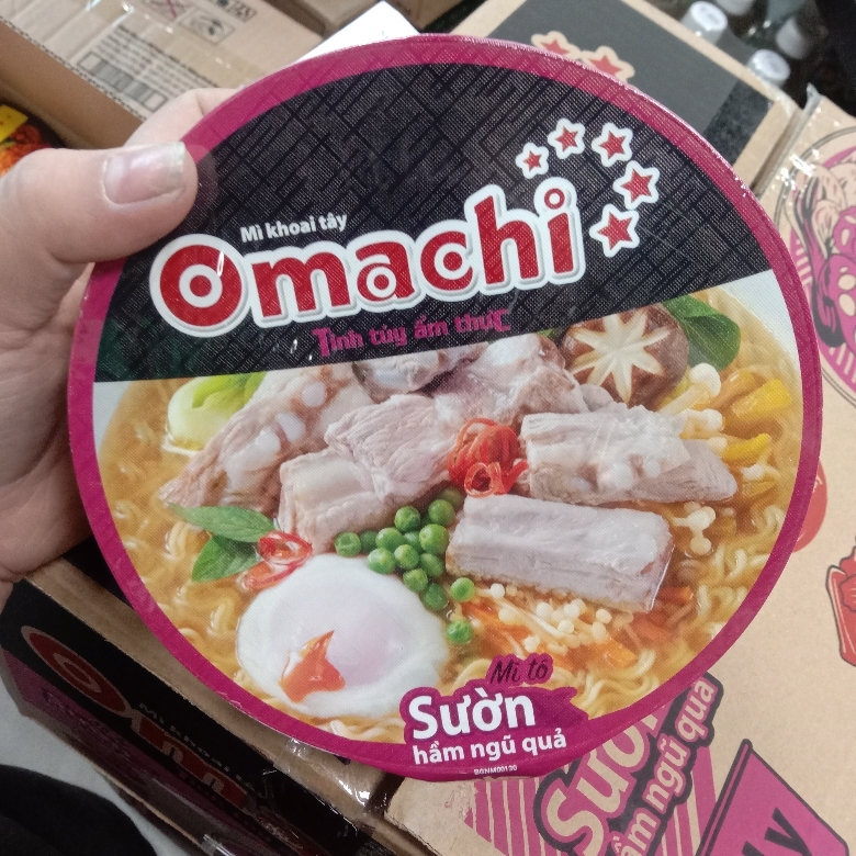 Mì Tô Omachi Sườn 96gr