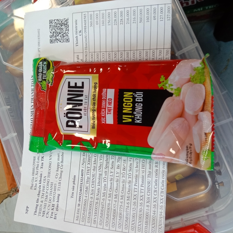 XXTT Ponnie 5cây*19gr
