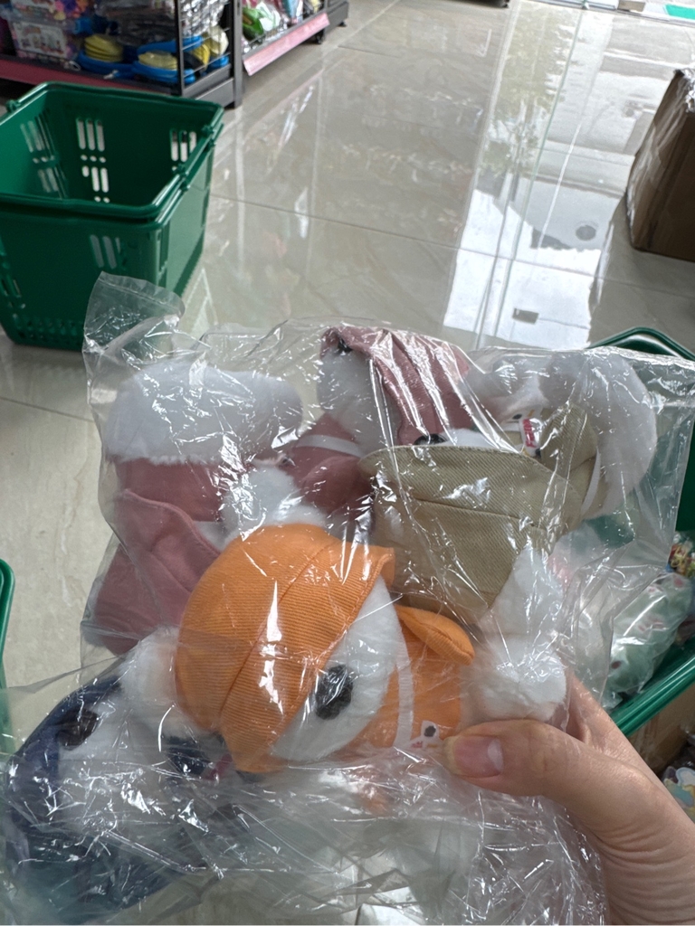 Móc khoá gấu bông chủ đề gấu đội mũ MK113