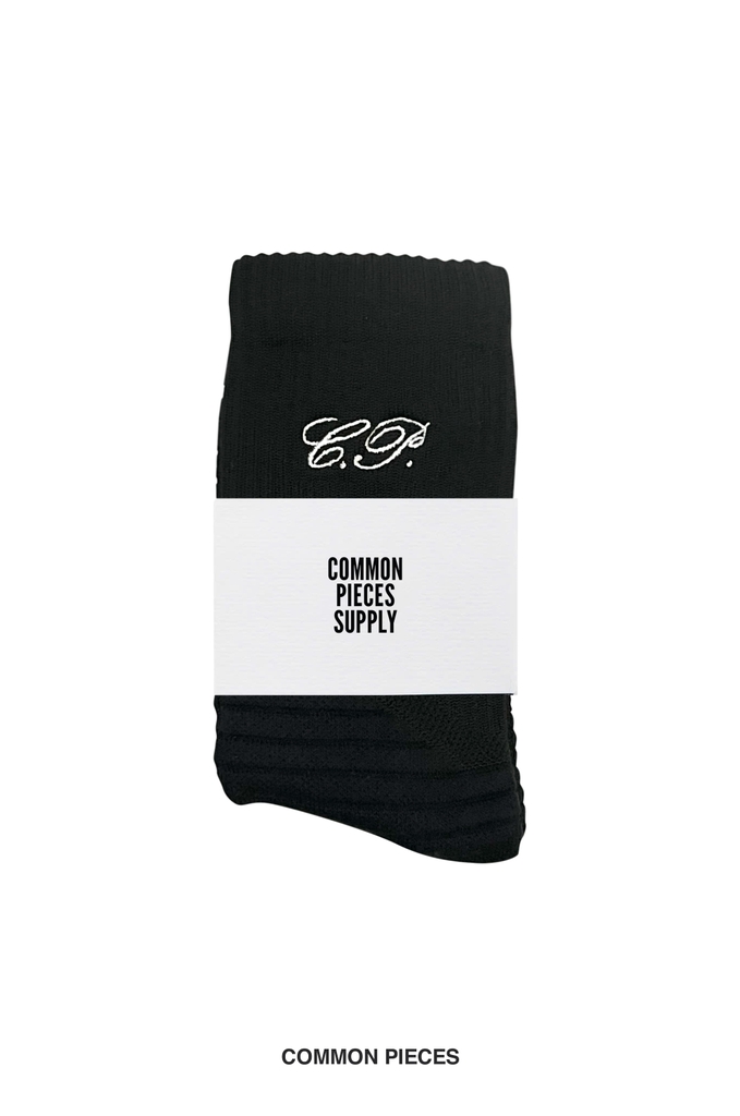 Tất Thể Thao, Bóng Rổ, Bóng Đá, Pickle Ball  - Prime Performance Socks - Common Pieces SS25 - Đen