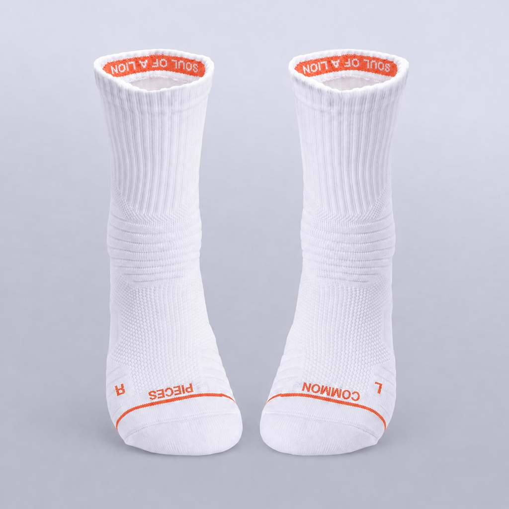 Tất Thể Thao, Bóng Rổ, Bóng Đá, Pickle Ball  - Four Seasons Collections - Summer Archive - Common Pieces - Papaya Orange