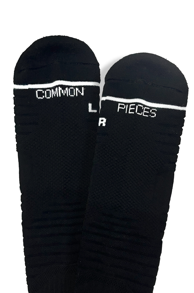 Tất Thể Thao, Bóng Rổ, Bóng Đá, Pickle Ball  - Prime Performance Socks - Common Pieces SS25 - Đen