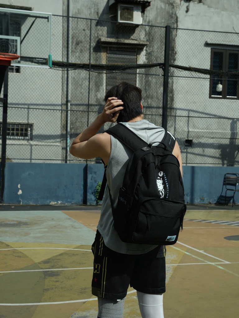 Balo thể thao COMMON PIECES X PHU HOANG -  Stand Backpack - Perseverance Collection, Vải dù chống nước, Balo laptop-BS02