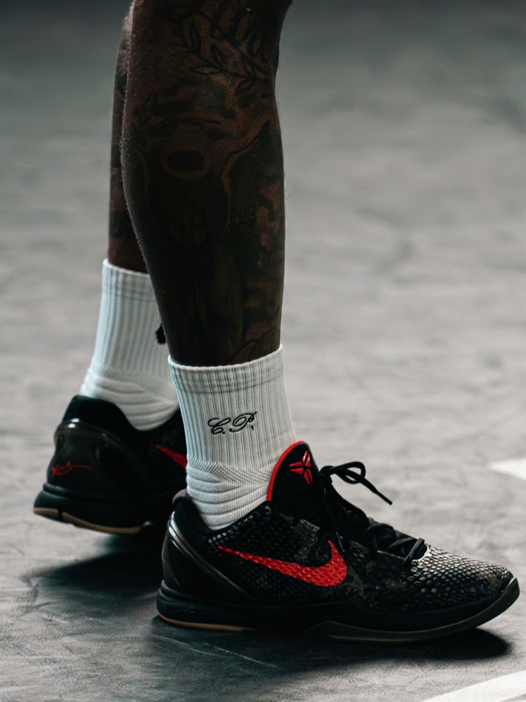 Tất Thể Thao, Bóng Rổ, Bóng Đá, Pickle Ball  - Prime Performance Socks - Common Pieces SS25 - Trắng