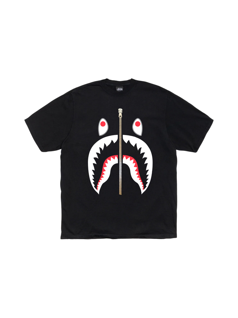 Stussy x BAPE Shark Tee