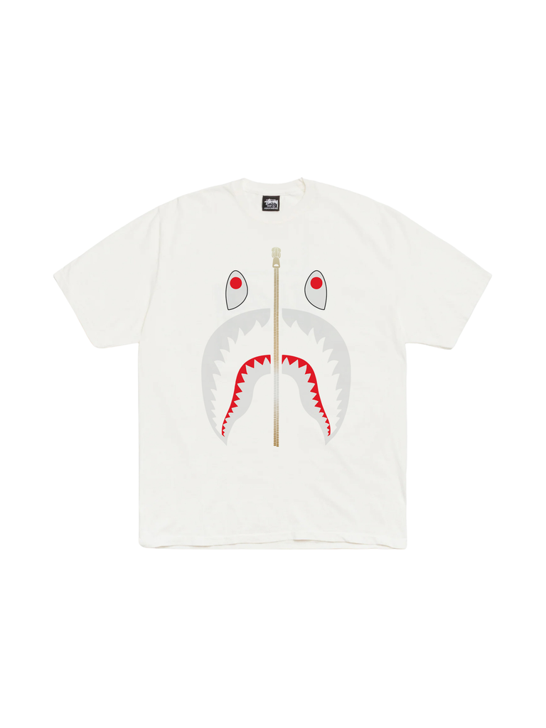 Stussy x BAPE Shark Tee