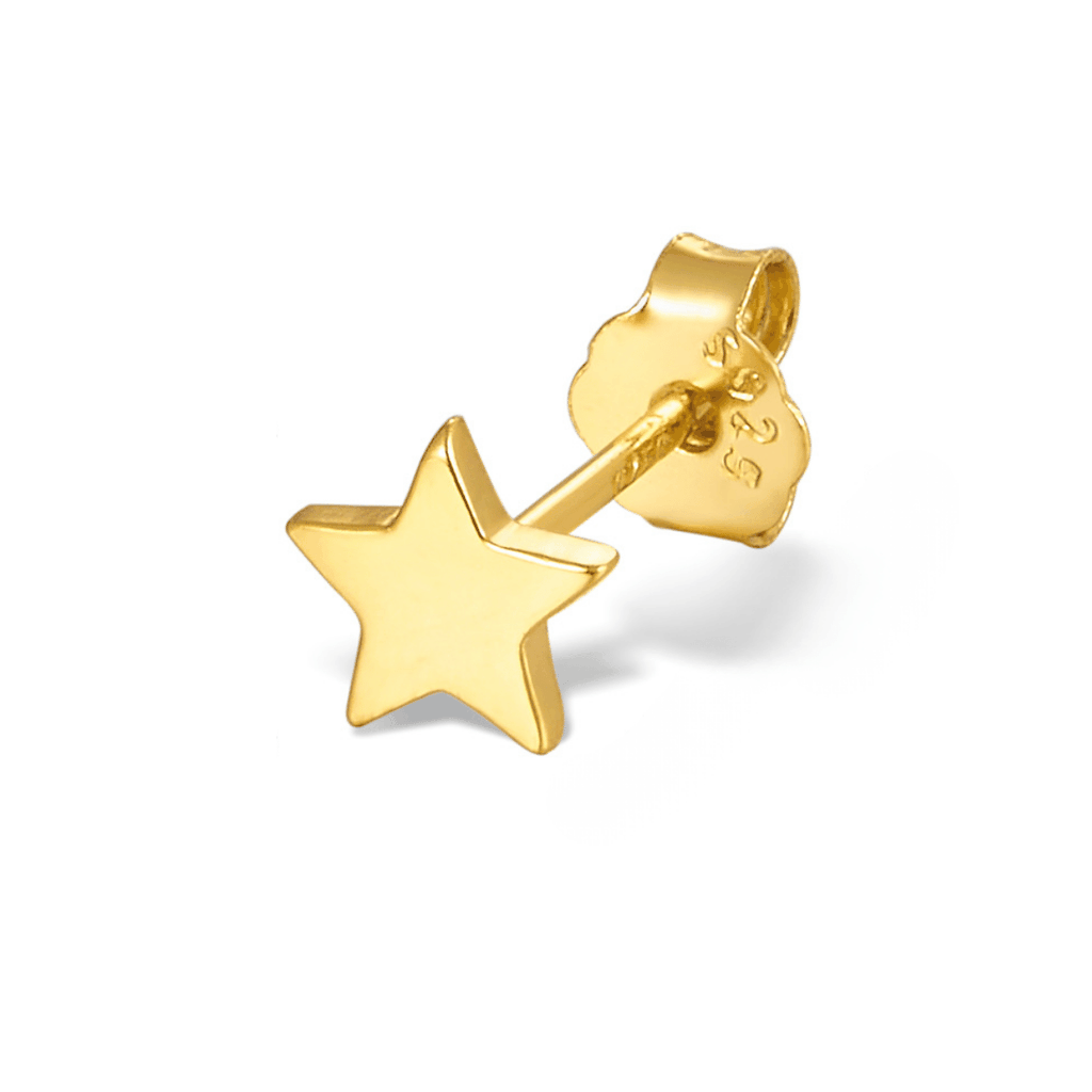 Celestial Love Stud Set | Khuyên Tai Sterling Silver 925 Phủ Bạch Kim/Vàng 18K