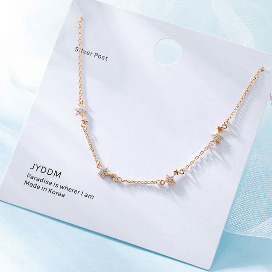 Starry Night Bracelet | Vòng Tay Sterling Silver 925 Phủ Bạch Kim