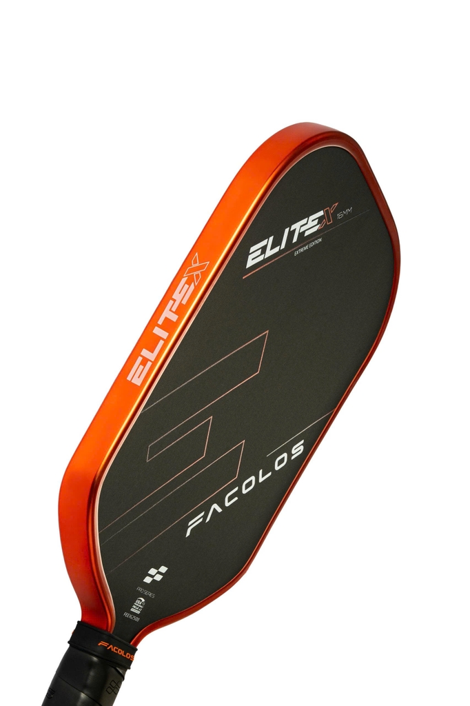 Vợt Pickleball Paddles, Pro Series EliteXSE 16MM, Metalic Orange, nhãn hiệu Facolos