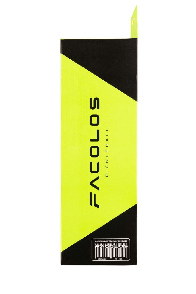 Bóng Pickleball F- Eco, 40 lỗ, nhãn hiệu Facolos