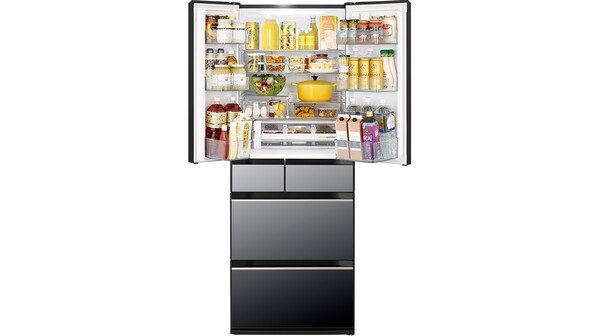 Tủ lạnh Hitachi Inverter 617 lít Multi Door R-HW620RV X