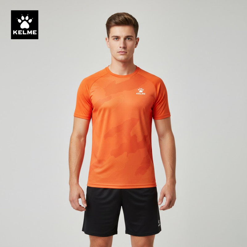 ÁO PHÔNG NAM KELME - MÃ 7451TX1364