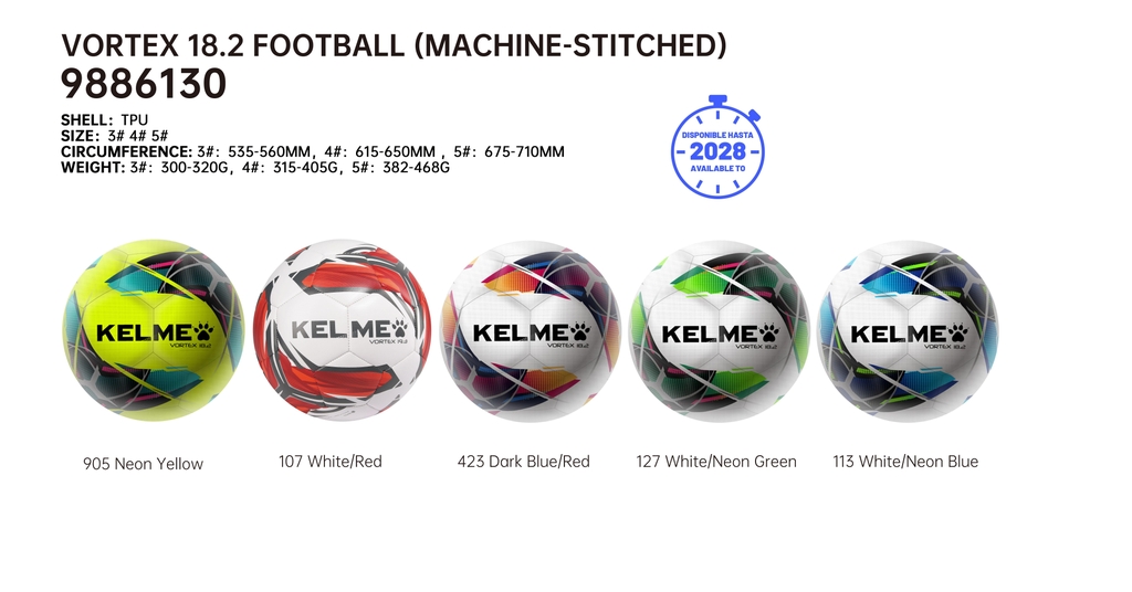 QUẢ BÓNG ĐÁ KELME - MÃ 9886130