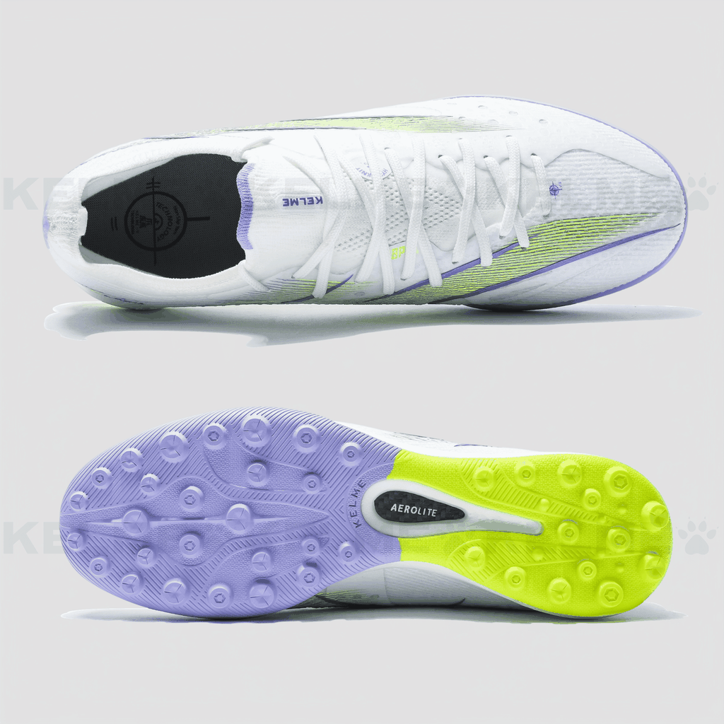GIÀY BÓNG ĐÁ FLASH 6.0.4 (TF) - White/Purple - 8621ZX1406